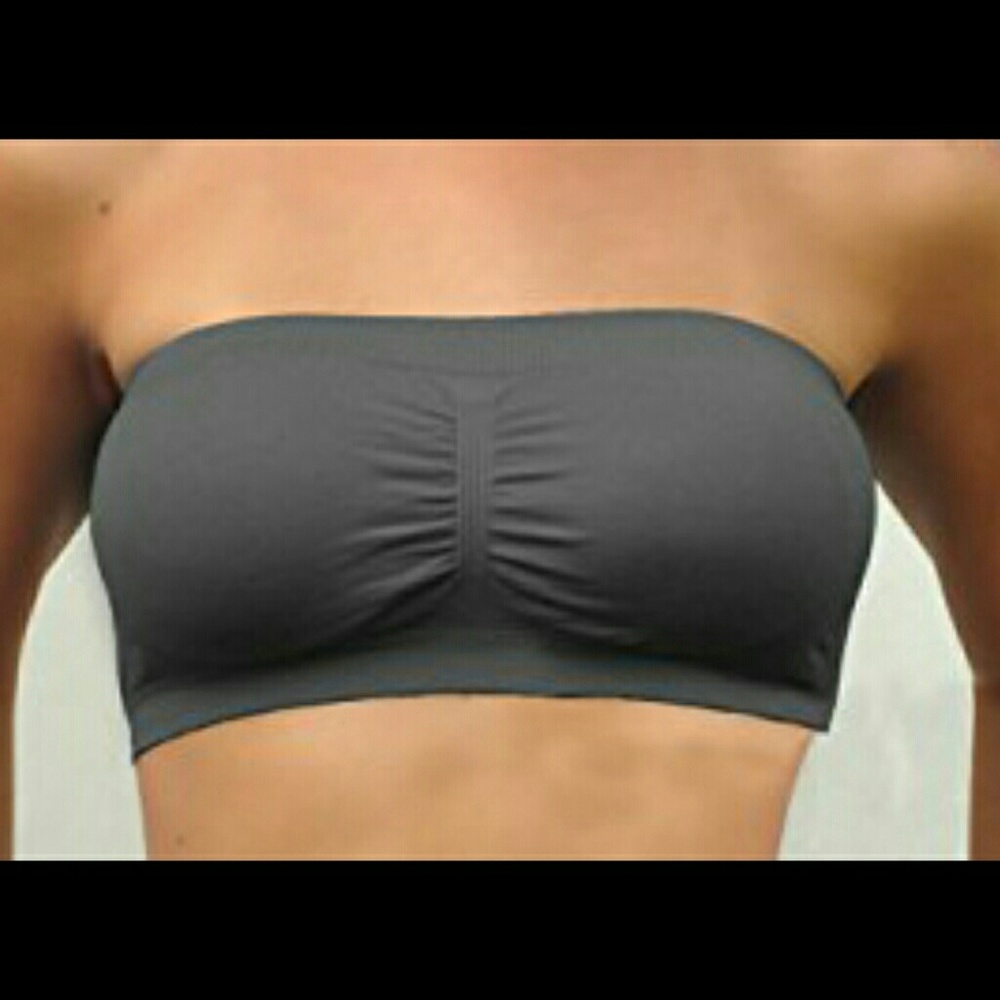 🔴  Seamless Bandeau - Removable Padding - Picture 4 of 6
