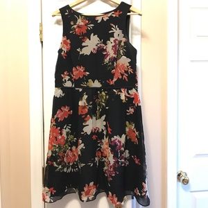 LOFT floral dress