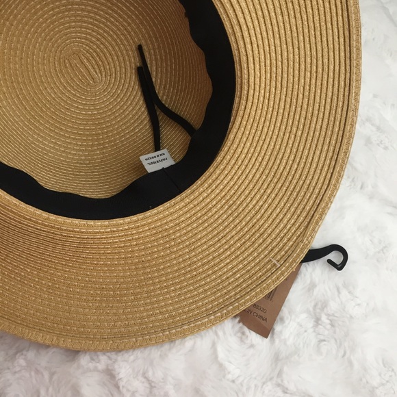 Embroidered Straw Hat- Bon Voyage - Picture 3 of 4