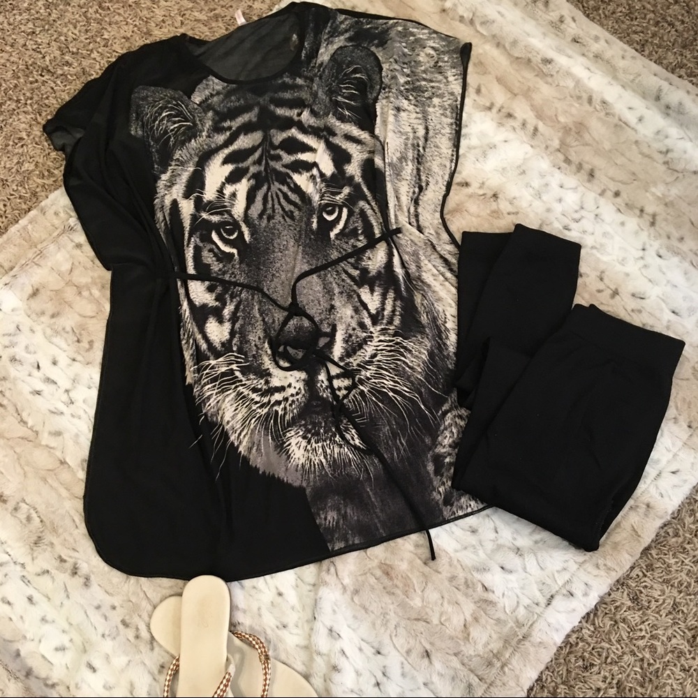 Fun lion shirt