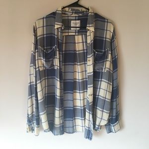 Abercrombie & Fitch boyfriend flannel