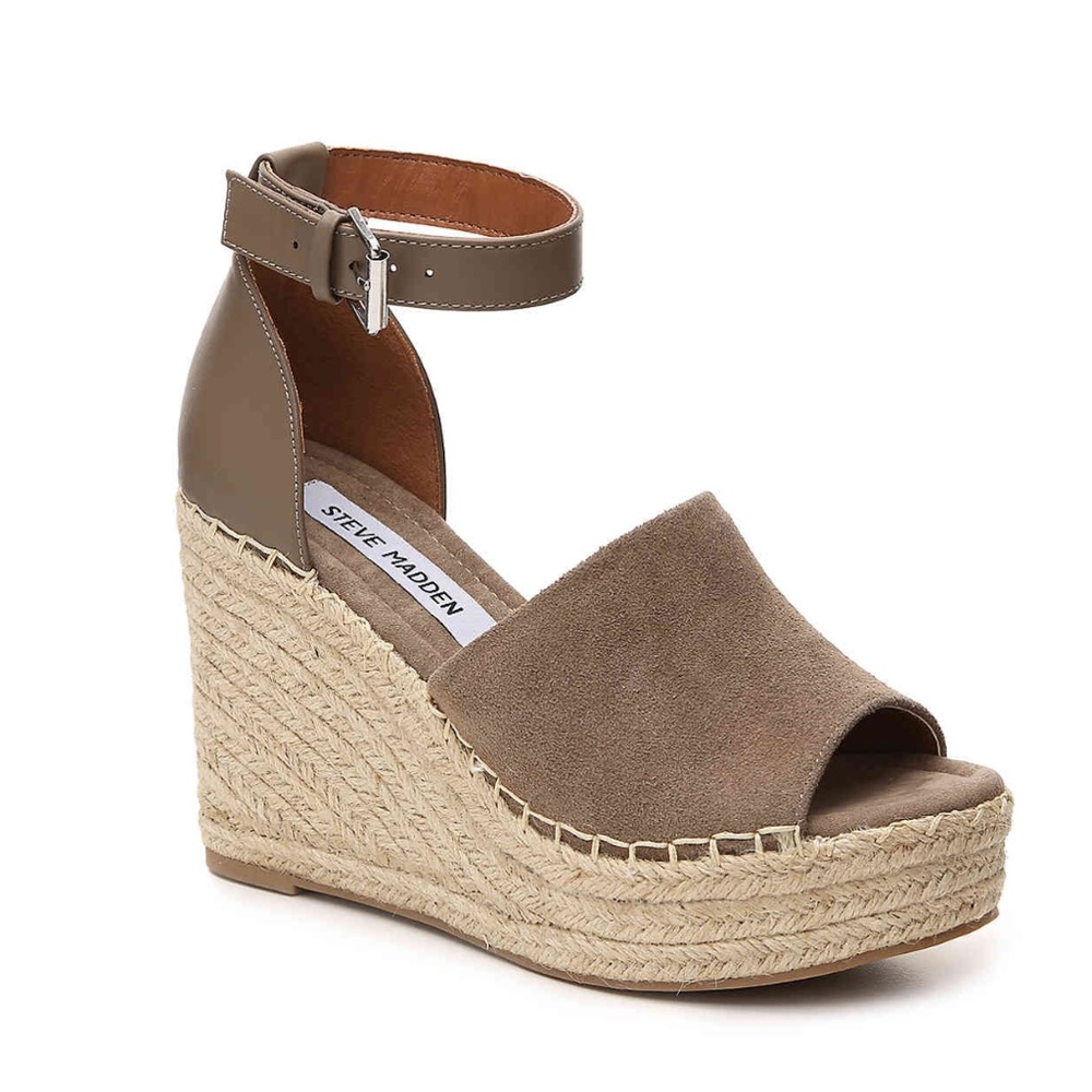 NWT Steve Madden Jaylen Wedge Espadrilles!!