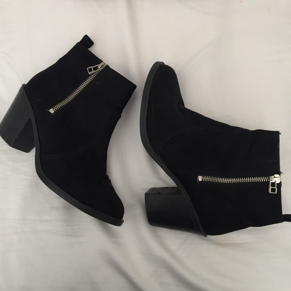 H&M Black Booties