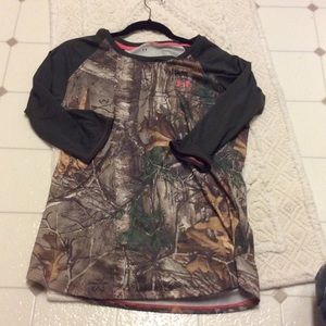 Under Armour Realtree™ baseball shirt 🍁🍂🍃