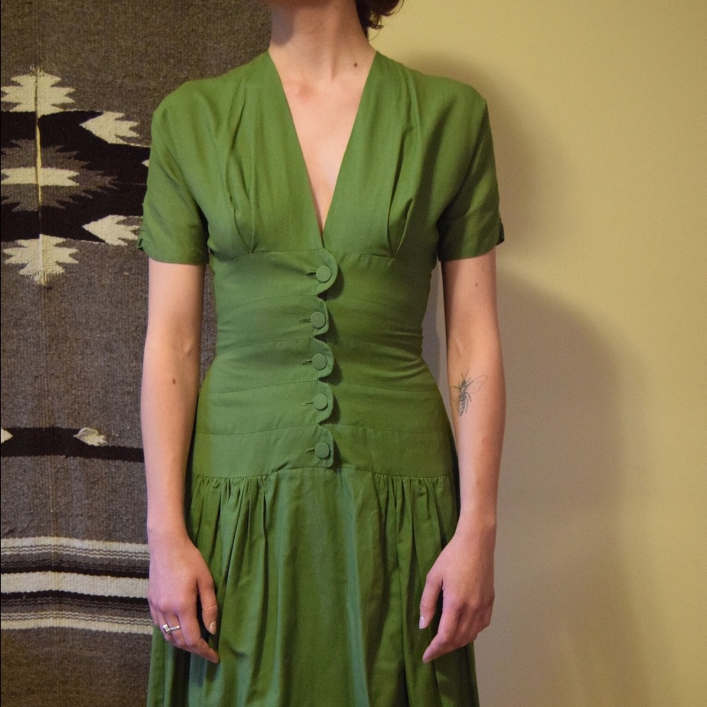 Vintage dress from 1940s