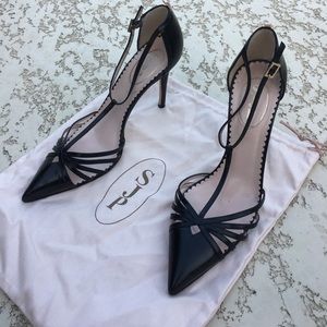 SJP black heels