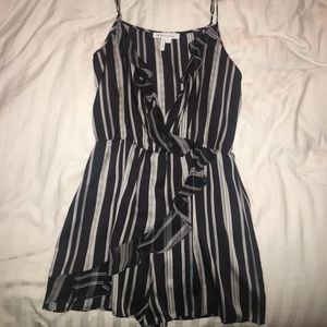 BCBG Striped Romper!! NEVER WORN