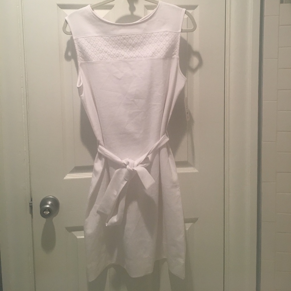 Breezy cotton white dress