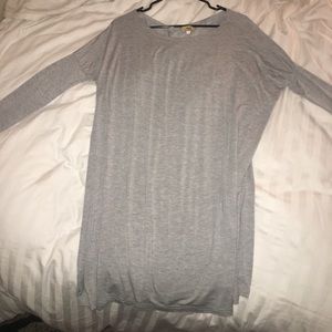 Grey Piko Dress