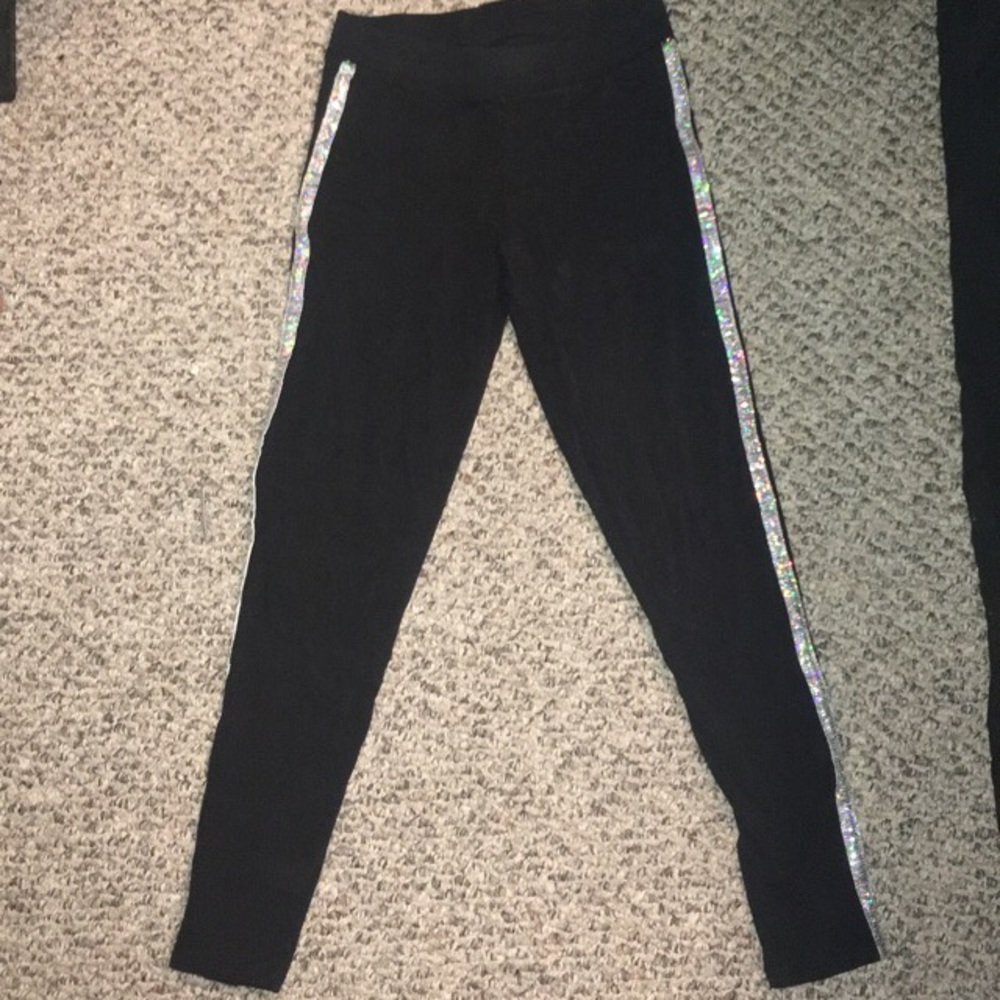 Sequined VS Pink leggings (S)