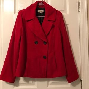 Red Peacoat