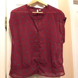 Frenchi lightweight blouse - VGUC