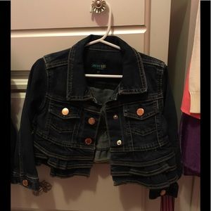 Dark wash jean jacket