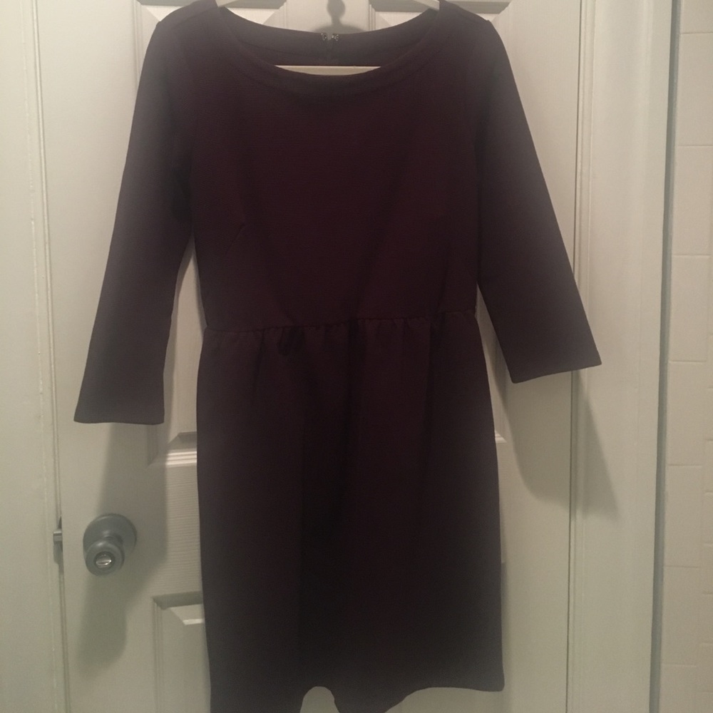 Ann Taylor Loft Cotton 3/4 length dress