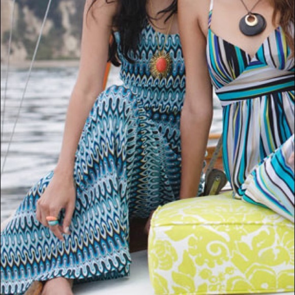 SALE Trina Turk Maxi Dress - Picture 1 of 5