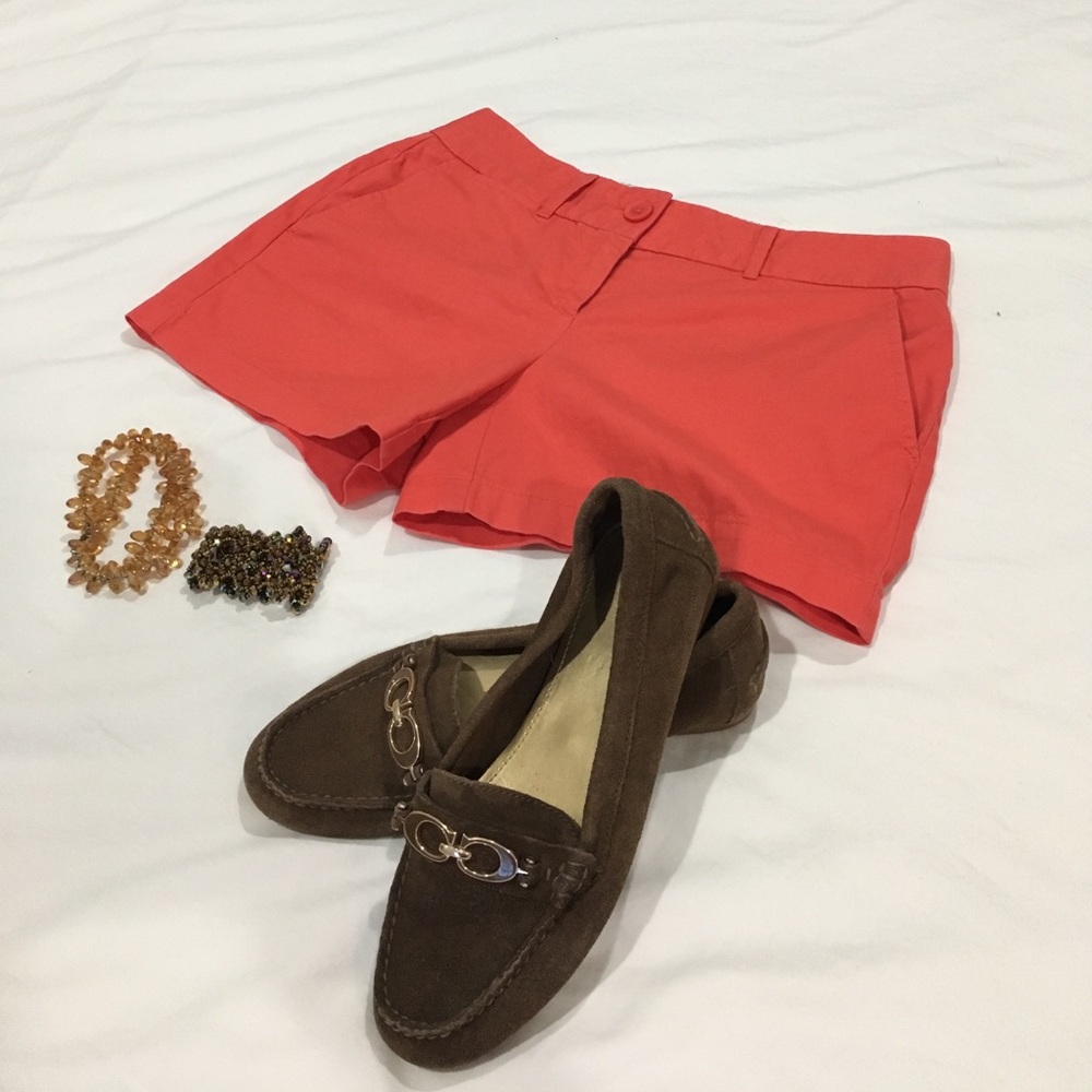 LOFT Orange Shorts