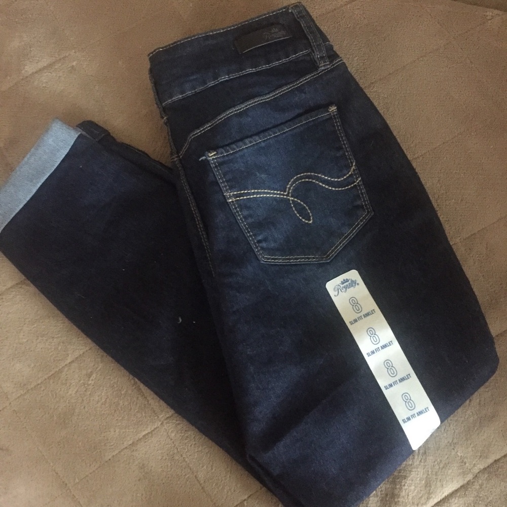 Royalty High waisted ankle jeans