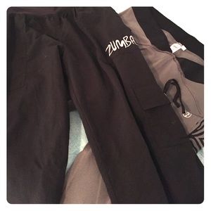 EUC Zumba workout pants
