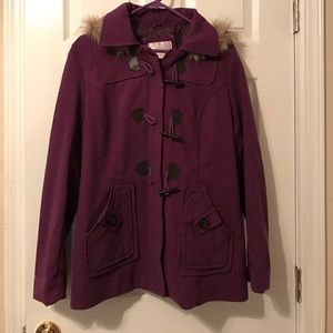 Purple Peacoat