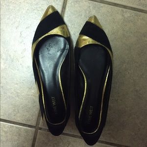 Nine West Size 10 Pointed Flats