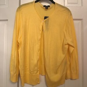 Springy Yellow Cardigan