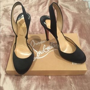 Christian Louboutin Picador Satin Pumps