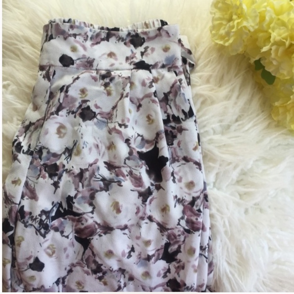 Floral Trouser Pants
