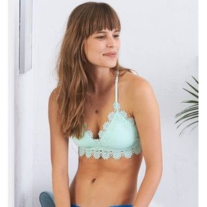 NWT Aerie Triangle Lace Bralette