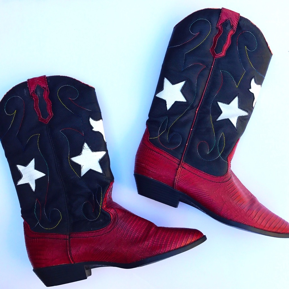 Patriotic Cowboy Boots