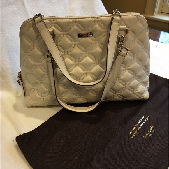 Kate Spade eggshell Rachelle handbag - Picture 2 of 5