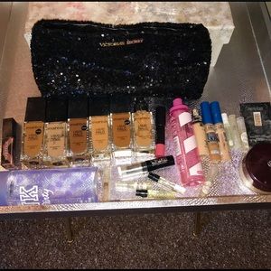 Smash box LOT Victoria's Secret pink makeup MAC