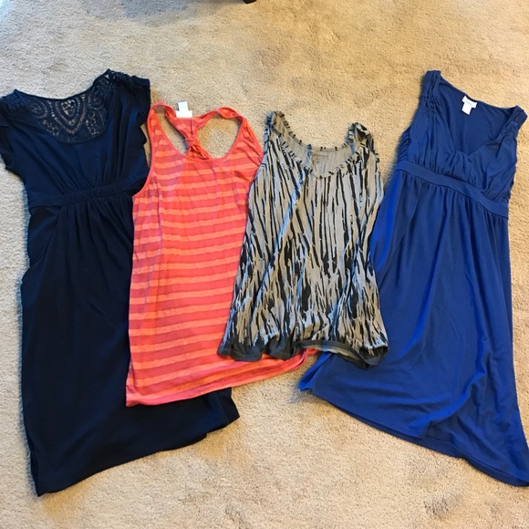 Motherhood Maternity Dresses & Skirts - Women's summer maternity clothes