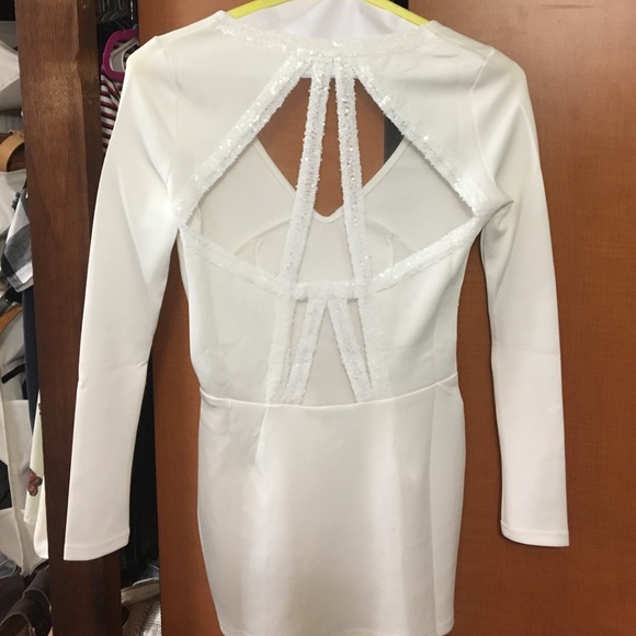 White formal dress - Picture 2 of 2