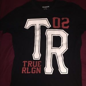 Navy blue True Religion shirt