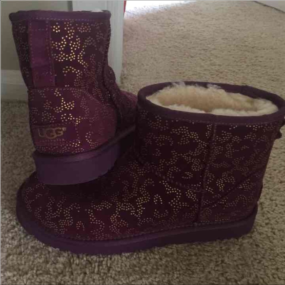 UGG AUSTRALIA Metallic Conifer boots