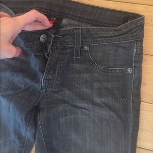 Genetic denim gray wash with zipper detail