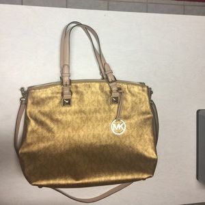 Michael Kors Gold Purse