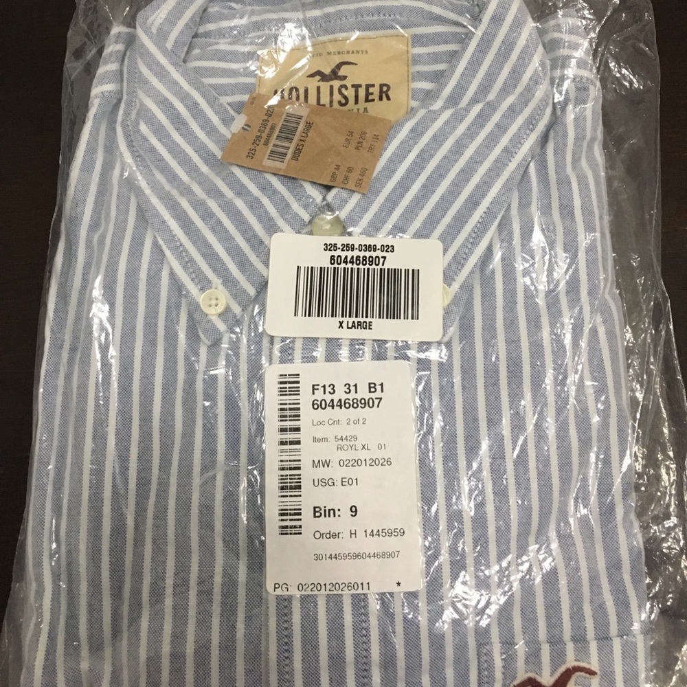 Long sleeve cotton XL shirt