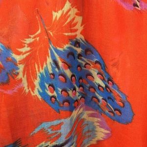 Beautiful “soldout”floral scarf. designer tag gone