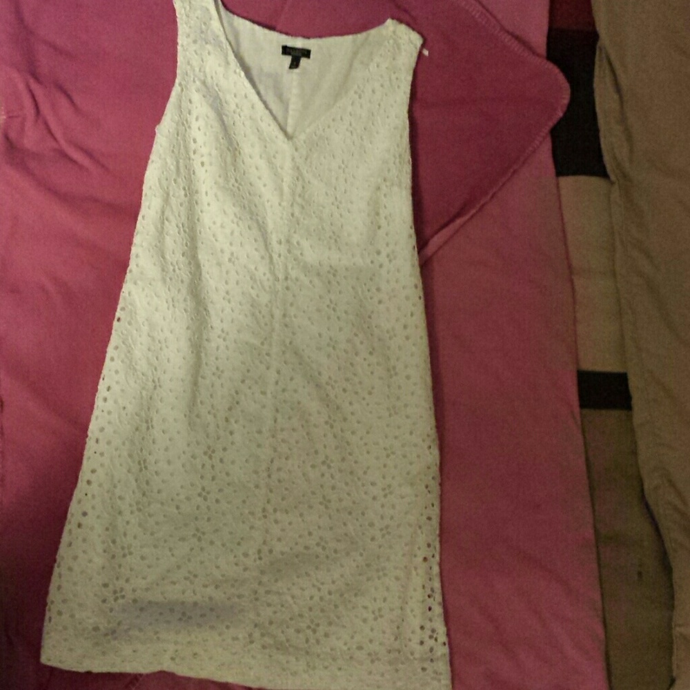Talbots size 2 BEAUTIFUL white dress