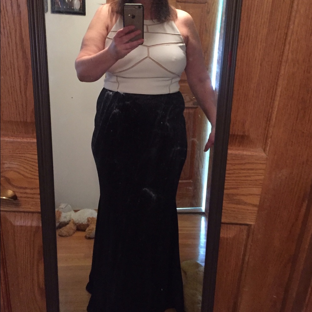 Long dress by JS Collections, sz 16