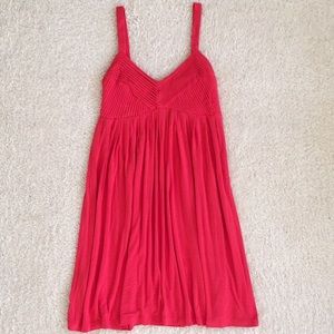 Coral Calvin Klein summer dress