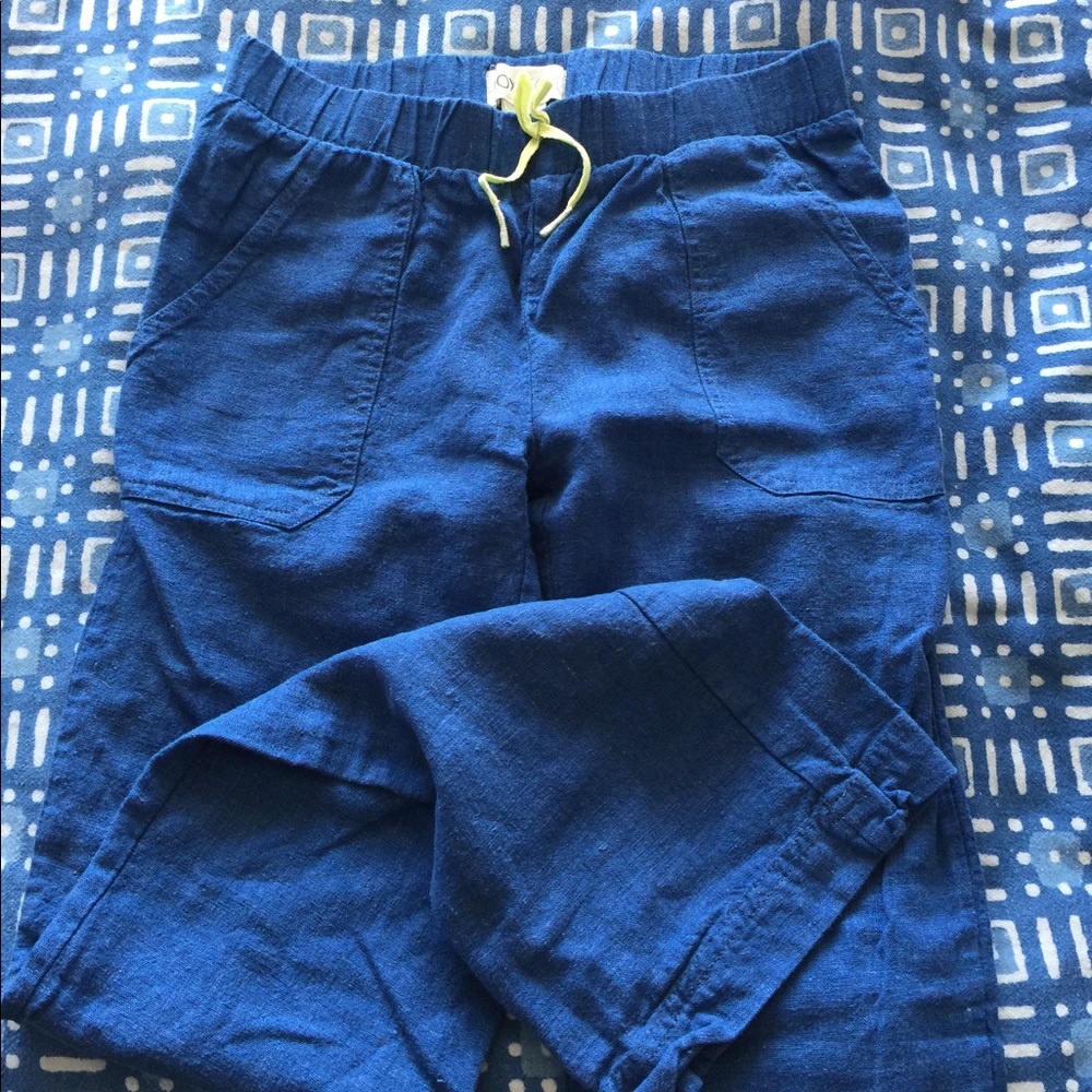 Roxy Girls linen pants 🏖