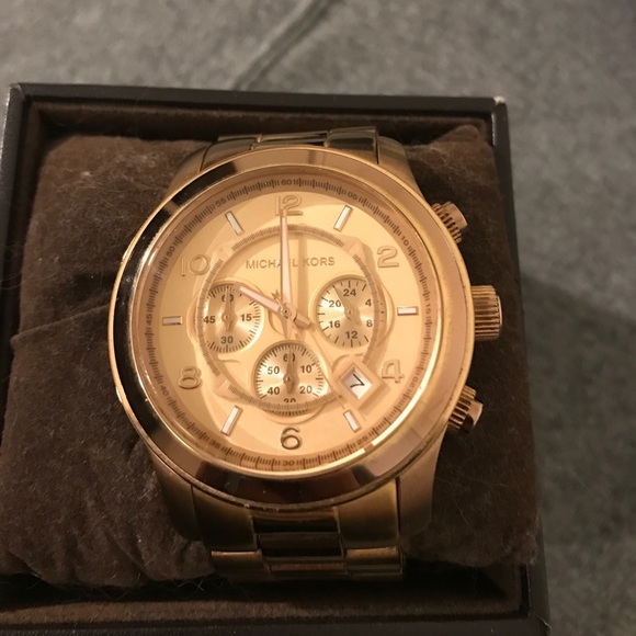 Michael Kors Chronograph Watch (Rosegold)