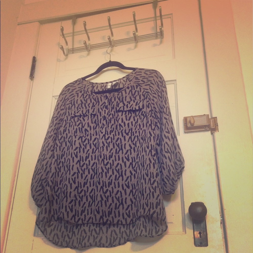 Sami +Jo Polyester Top