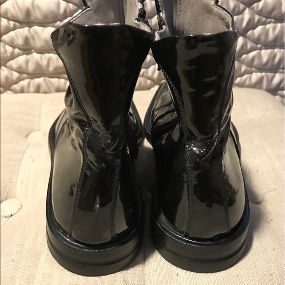 Alberto Guardiani Black Patent Leather Formal Boot main image 4