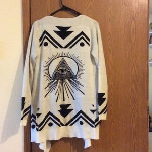 👁All Seeing Eye cardigan 👁