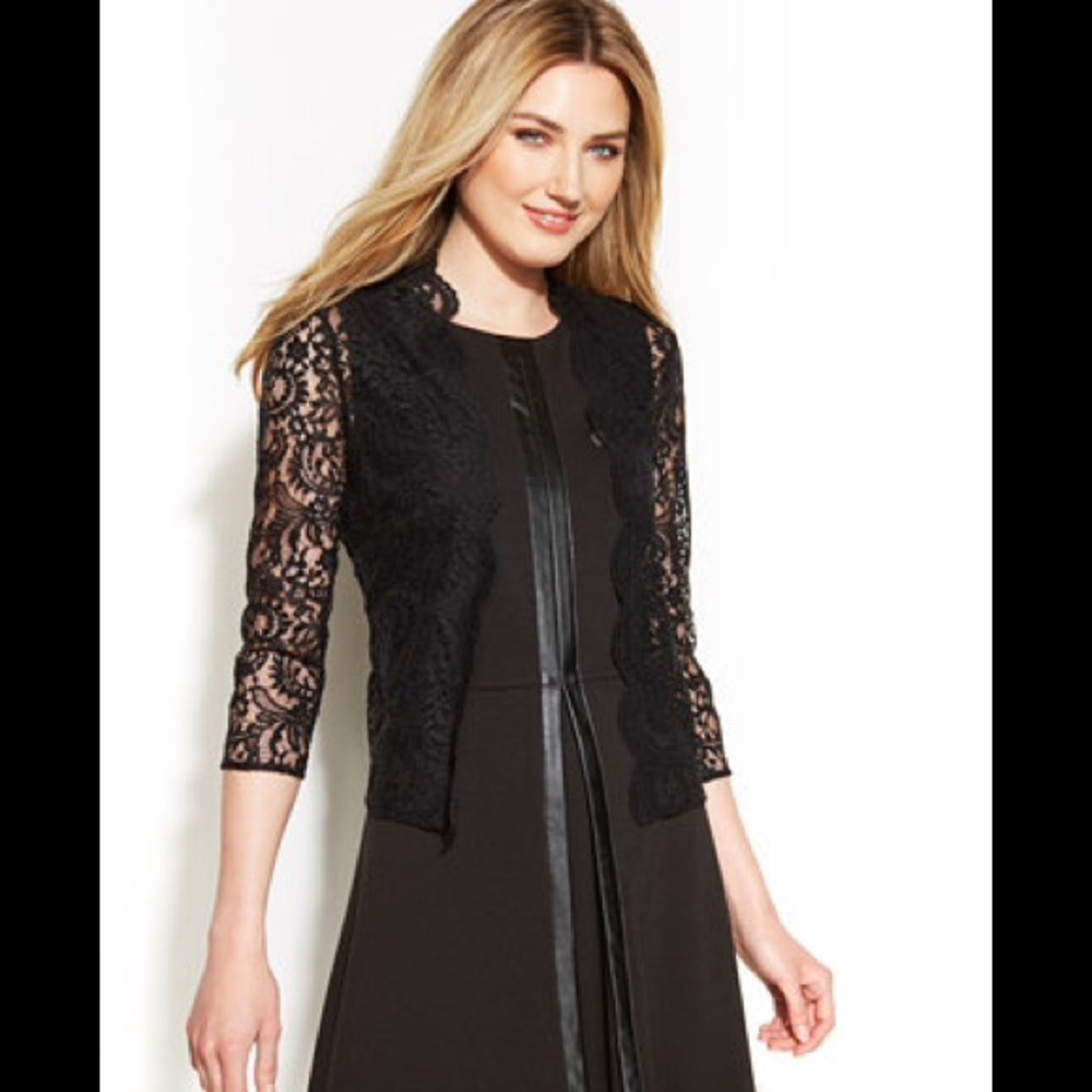 NWT Calvin Klein Women's Lace Shrug