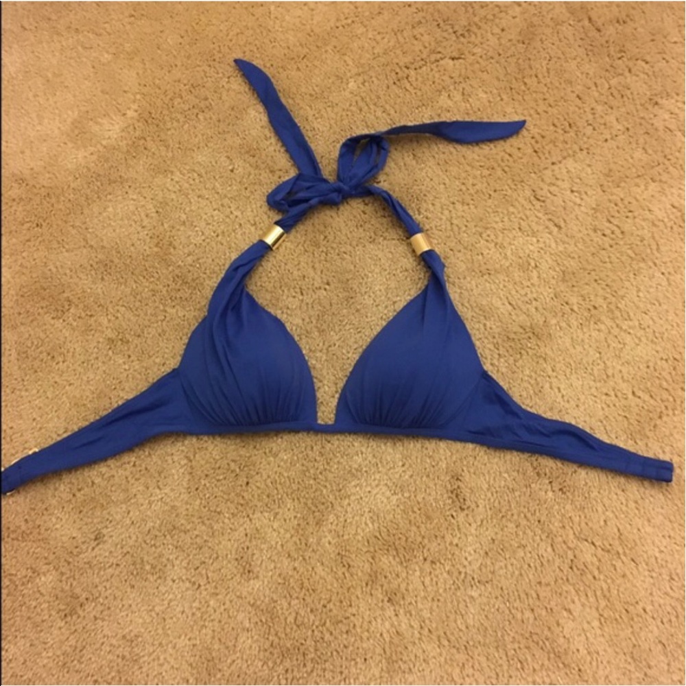 XS Victoria's Secret royal blue bikini top