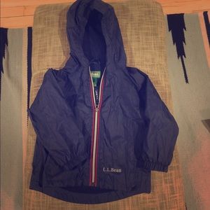 L.L.Bean Discovery Toddler Rain Jacket size 2T
